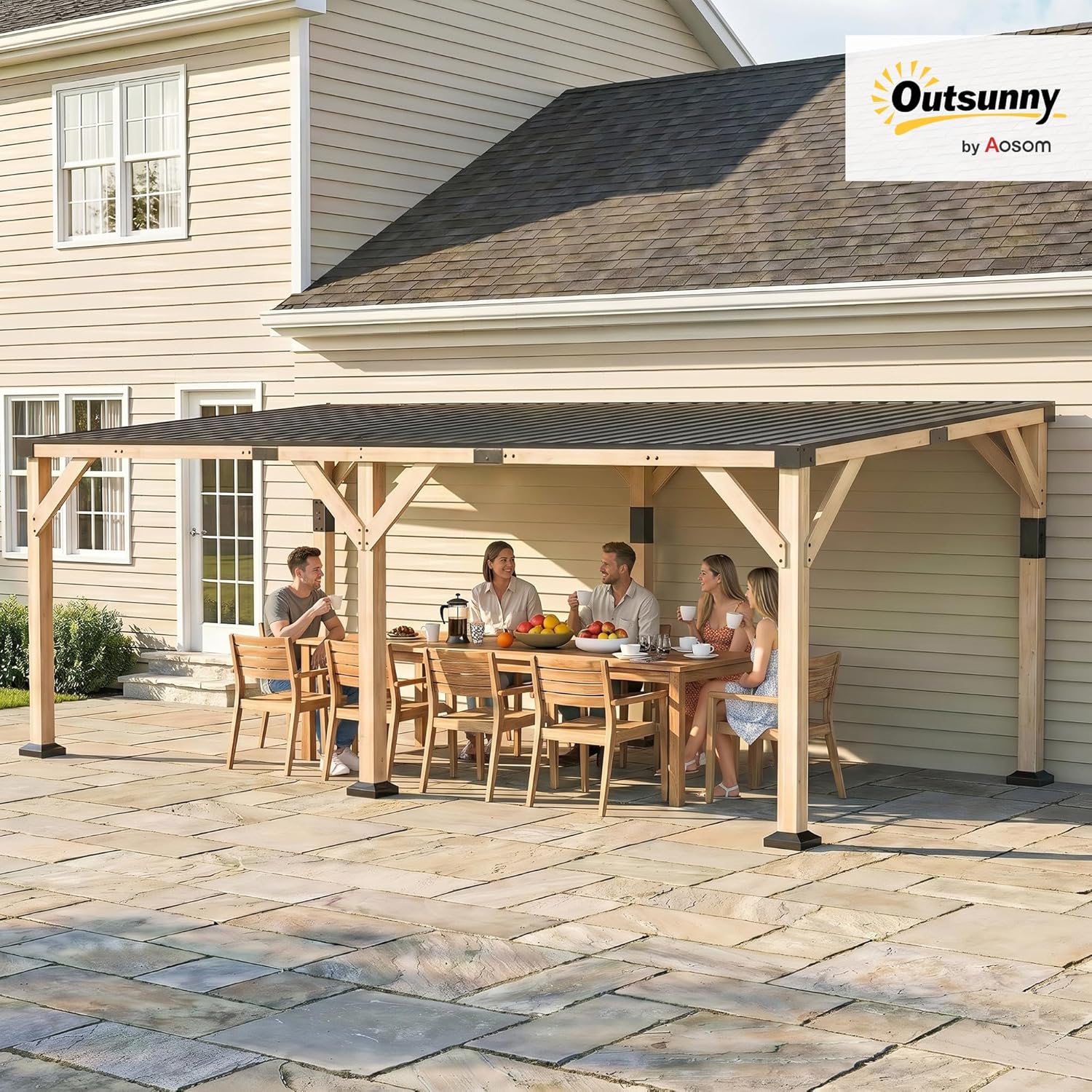 best Outsunny wood hardtop pergola,Outsunny lean to gazebo durability,Outsunny 10x20 pergola assembly,best wood hardtop pergola for backyard,Outsunny pergola pros cons,Outsunny gazebo worth buying unboxing and complete package contents