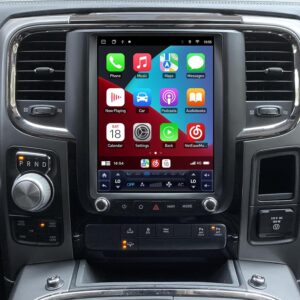 Image 1 of best Tesla style stereo for Dodge Ram