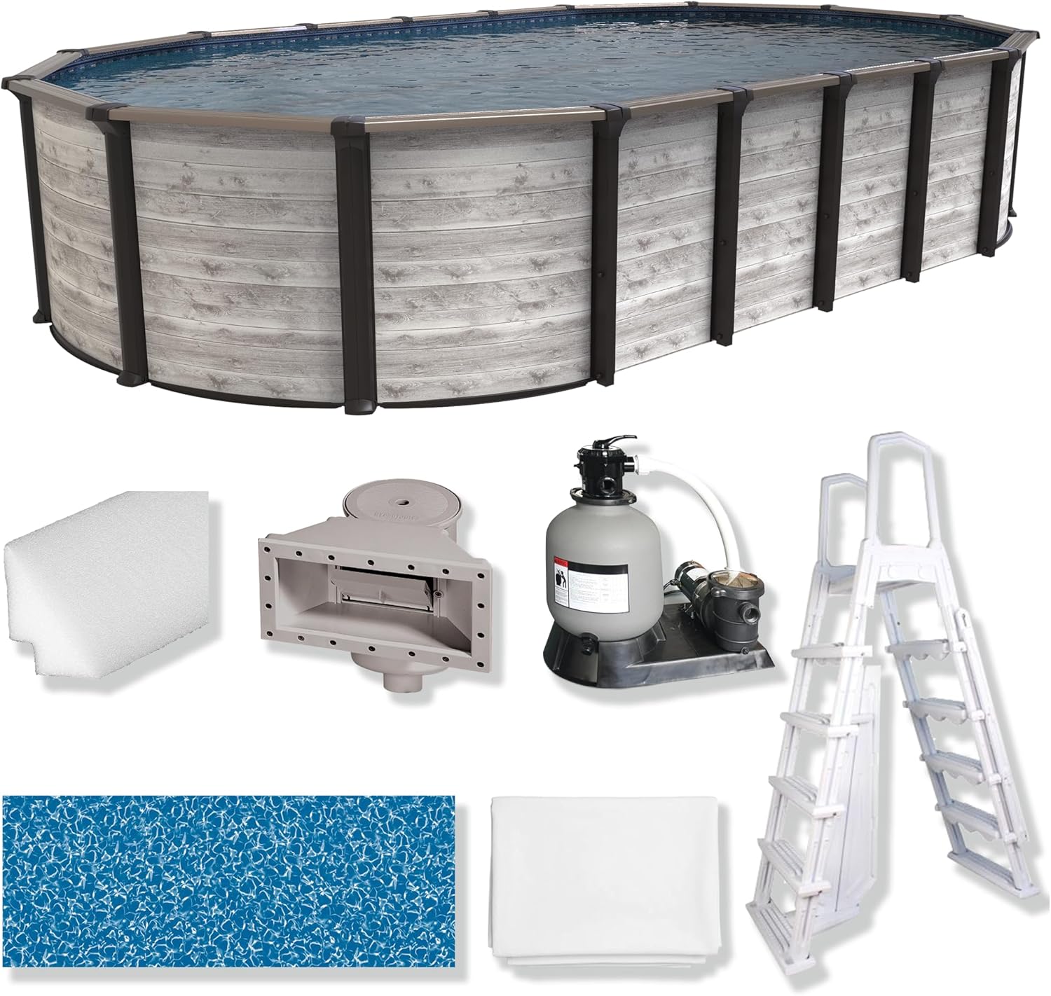 Image 1 of best above ground pool for backyard