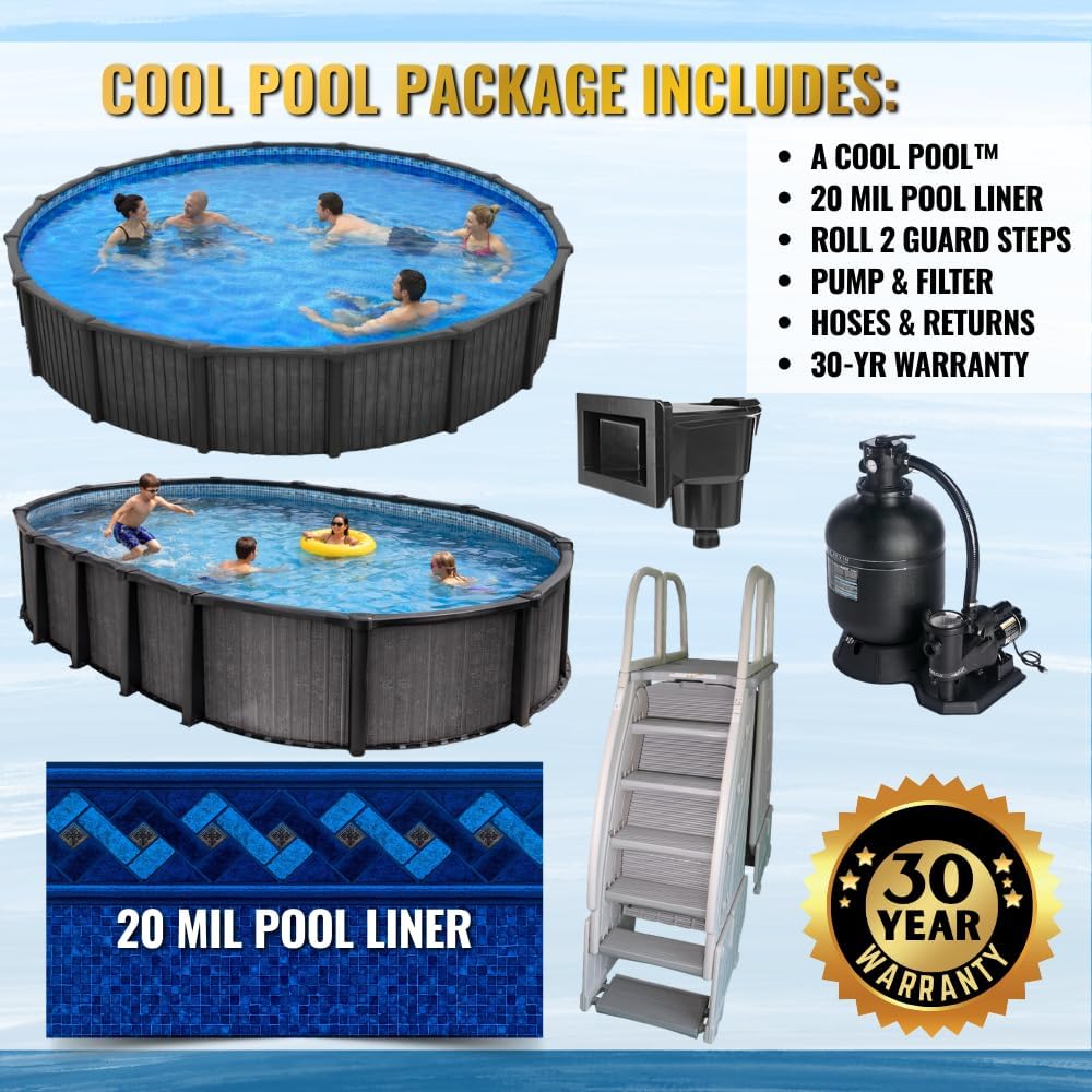 best above ground pool package,above ground pool worth buying,best saltwater pool for backyard,Freetime Fun pool pros cons,should I buy a Cool Pool,above ground pool package vs alternatives unboxing and complete package contents