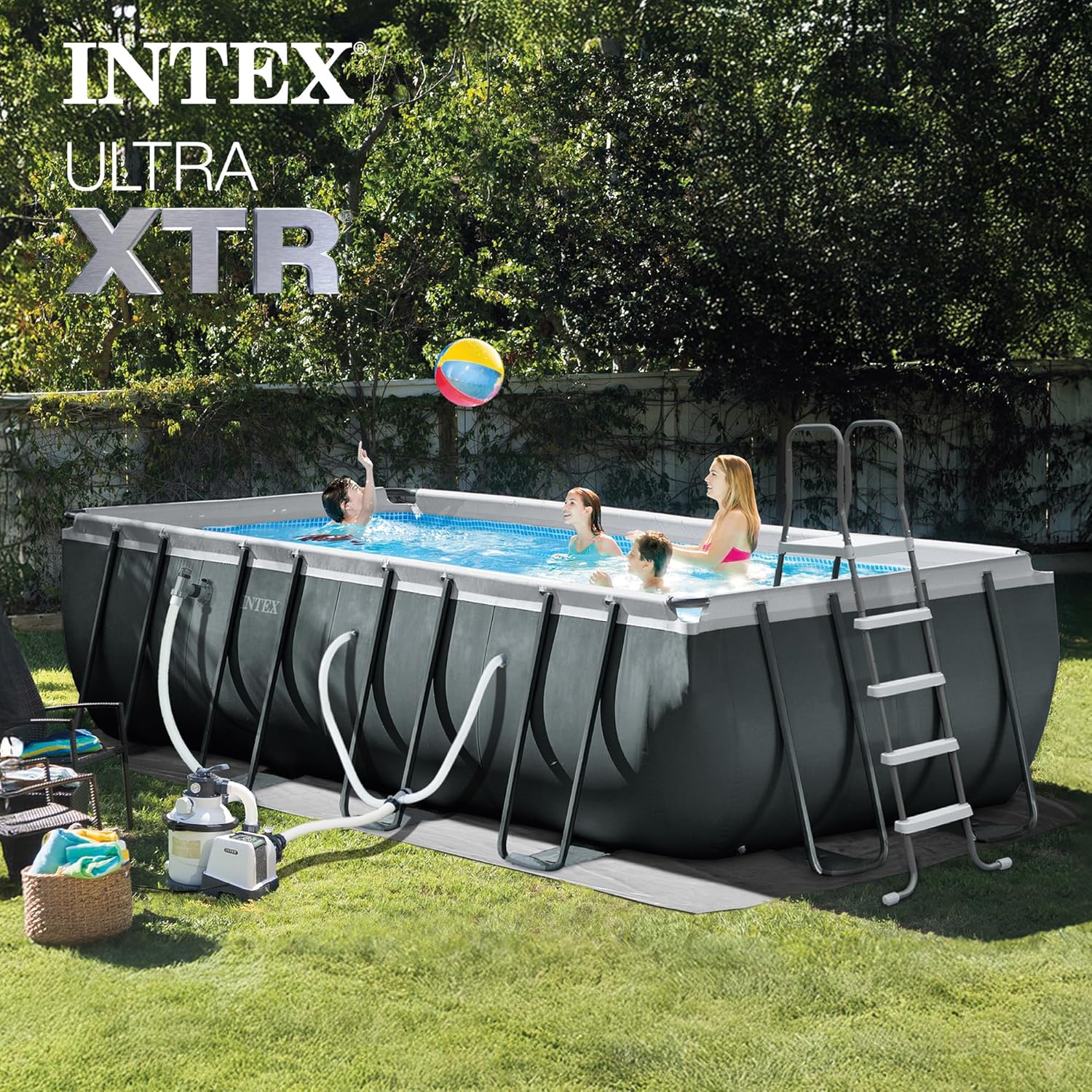 best above ground pool with sand filter,should I buy an above ground pool with sand filter,Intex Ultra XTR pros cons,best above ground pool for summer fun,above ground pool with sand filter worth buying,Intex Ultra XTR vs alternatives unboxing and complete package contents