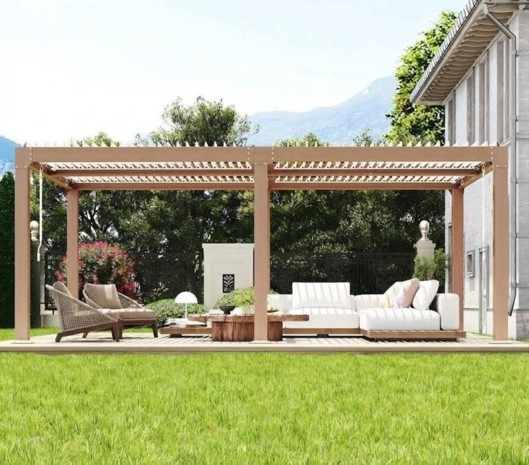 Image 1 of best aluminum louvered pergola