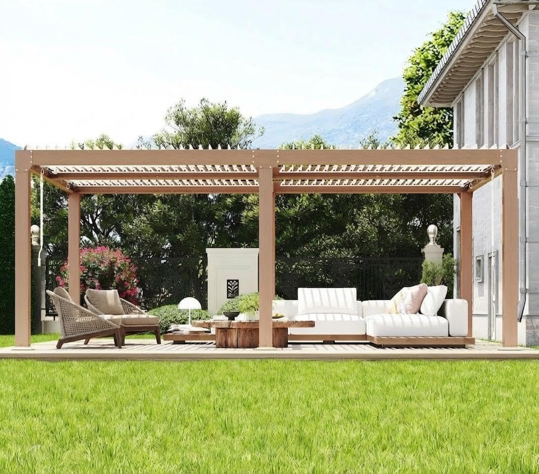 Image 1 of best aluminum louvered pergola