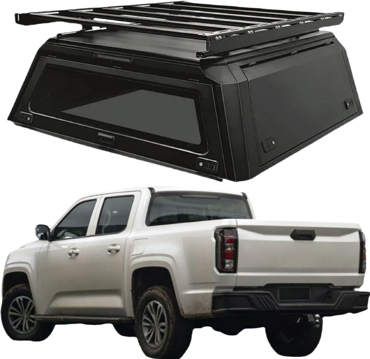 Image 1 of best aluminum truck camper shell