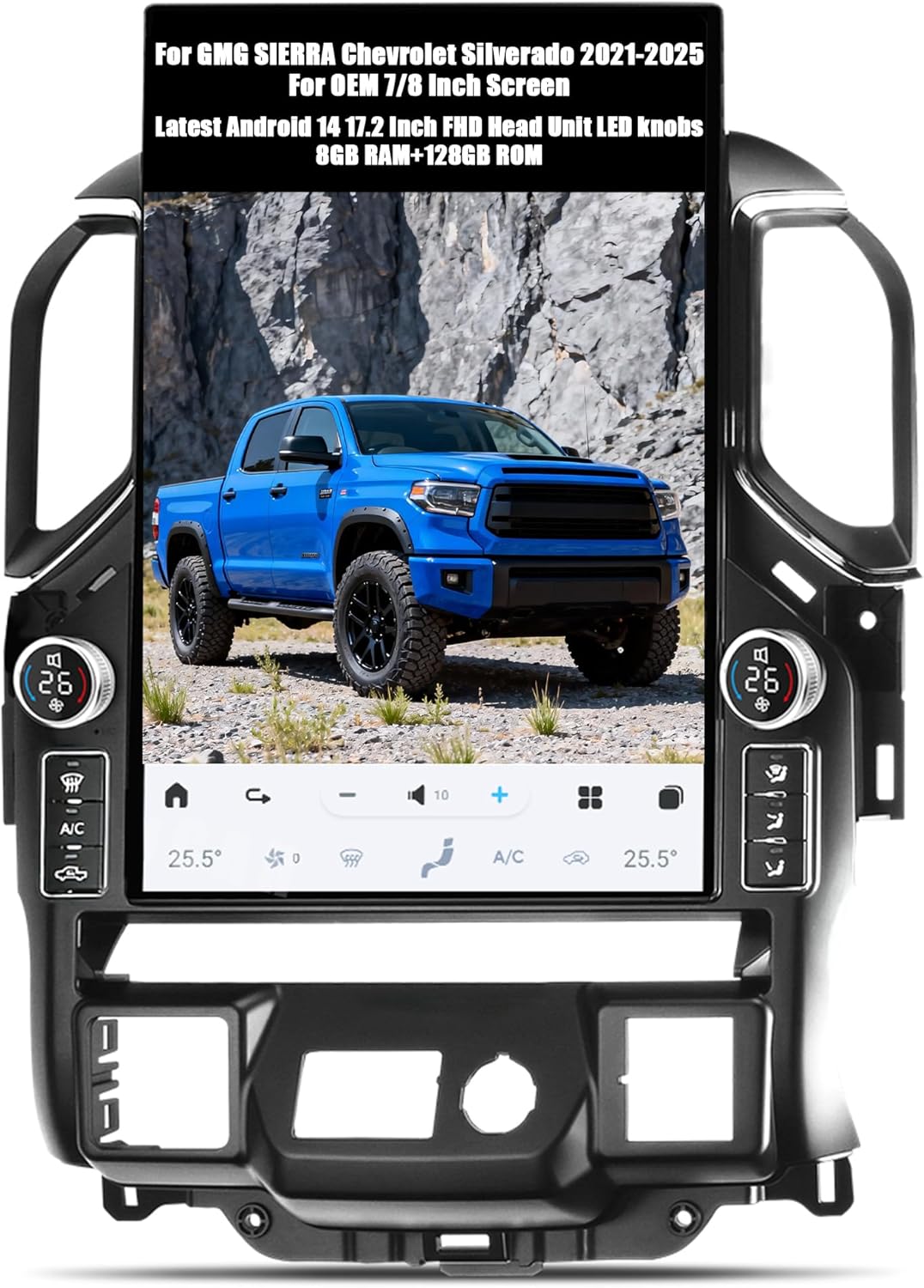 Image 1 of best android car stereo for silverado