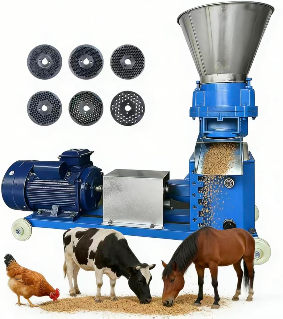Image 1 of best animal pellet feed mill machine