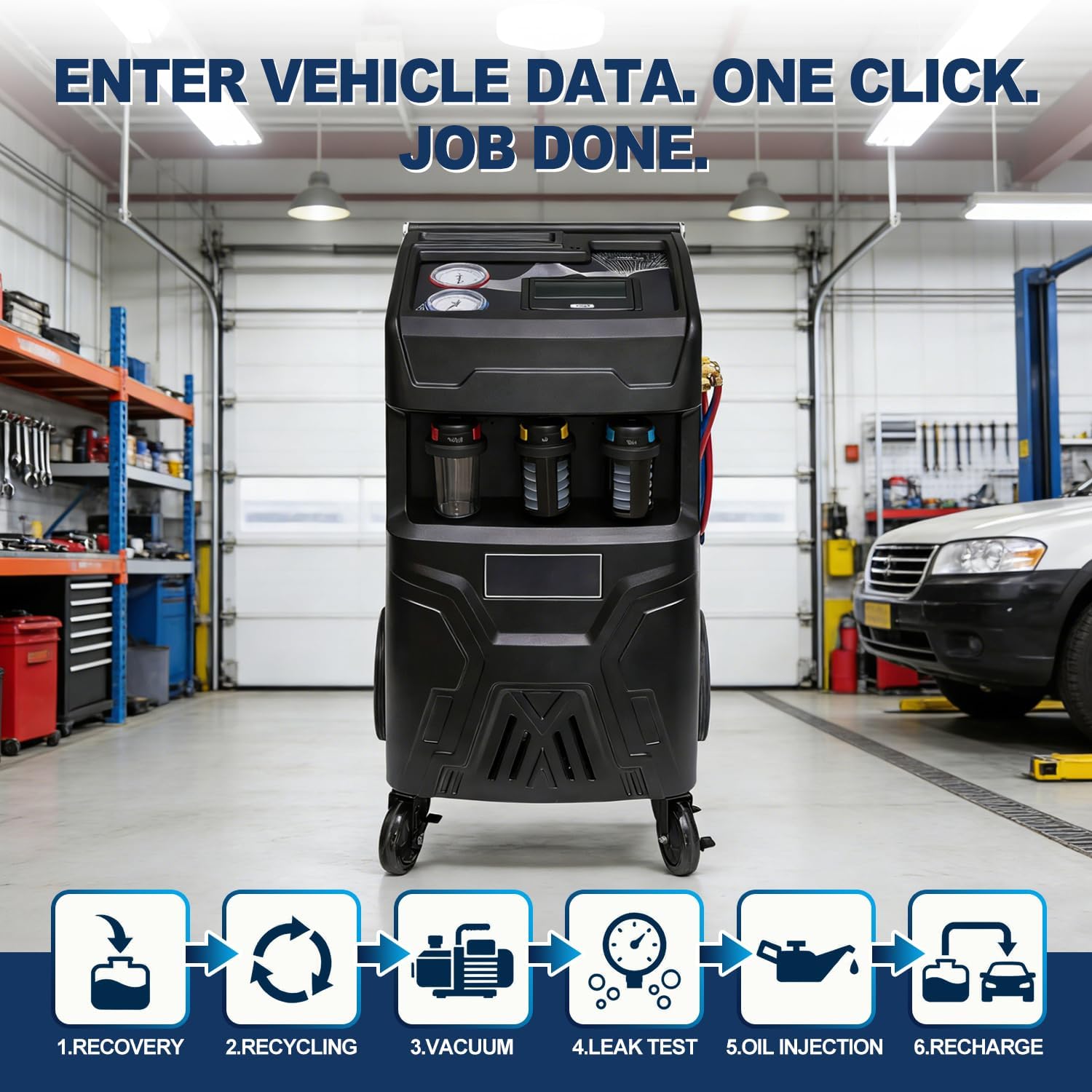 Step-by-step guide for best automatic AC recharge machine,automatic AC machine worth buying,MutsMover AC2000 pros cons,automatic AC service unit vs manual,should I buy an automatic AC machine,best AC recovery machine for shop - complete tutorial