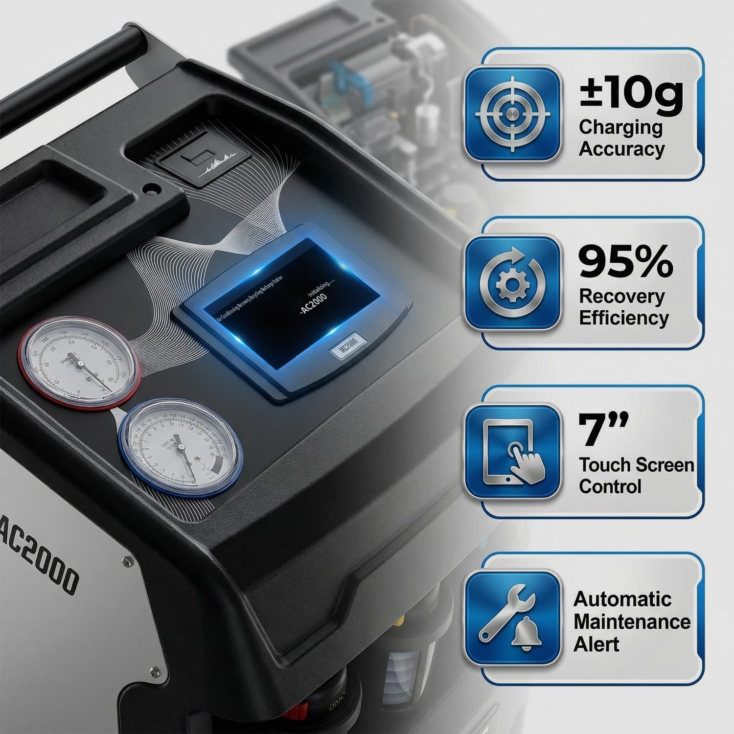 best automatic AC recharge machine,automatic AC machine worth buying,MutsMover AC2000 pros cons,automatic AC service unit vs manual,should I buy an automatic AC machine,best AC recovery machine for shop performance testing and real-world results