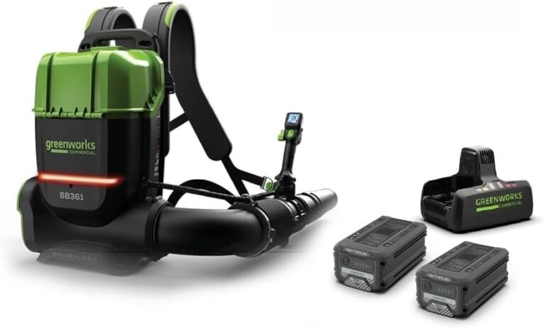 Image 1 of best battery backpack leaf blower
