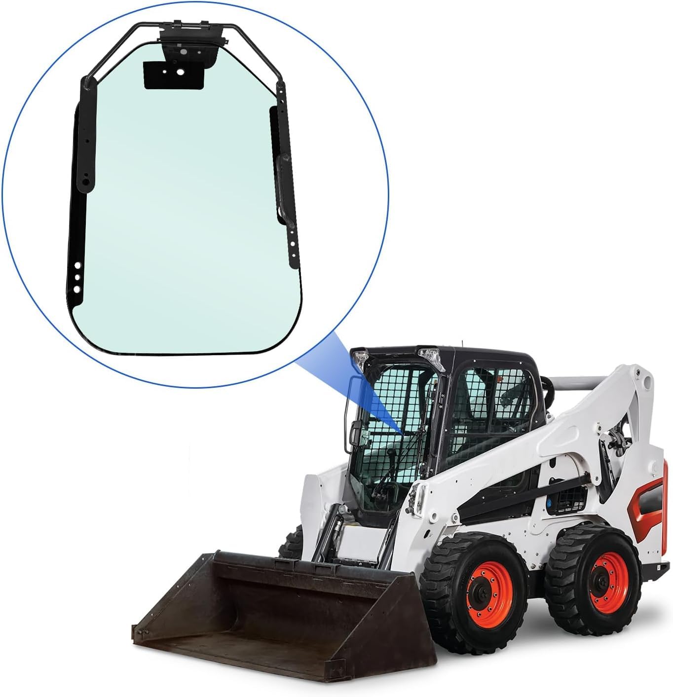 best bobcat door frame assembly,bobcat door glass replacement,luft meister 7120401 worth buying,bobcat S450 door frame fitment,bobcat T550 glass assembly pros cons,should I buy bobcat door frame unboxing and complete package contents