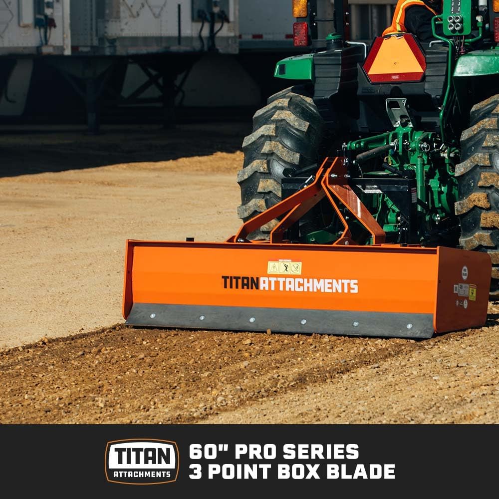 best box blade for compact tractor,titan attachments box blade pros cons,3 point box blade for garden tractor,best grading blade for sub compact tractor,box blade vs land plane,should I buy a box blade for driveway unboxing and complete package contents