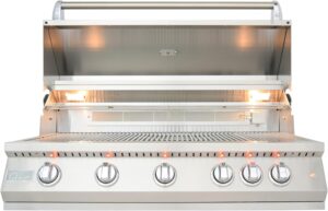Image 1 of best built-in gas grill for outdoor kitchen