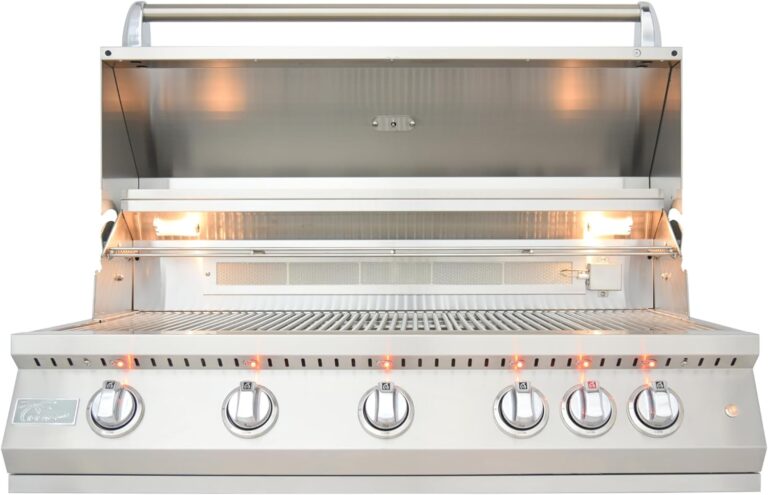 Image 1 of best built-in gas grill for outdoor kitchen
