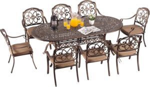 Image 1 of best cast aluminum patio dining set