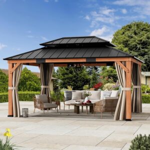 Image 1 of best cedar wood gazebo
