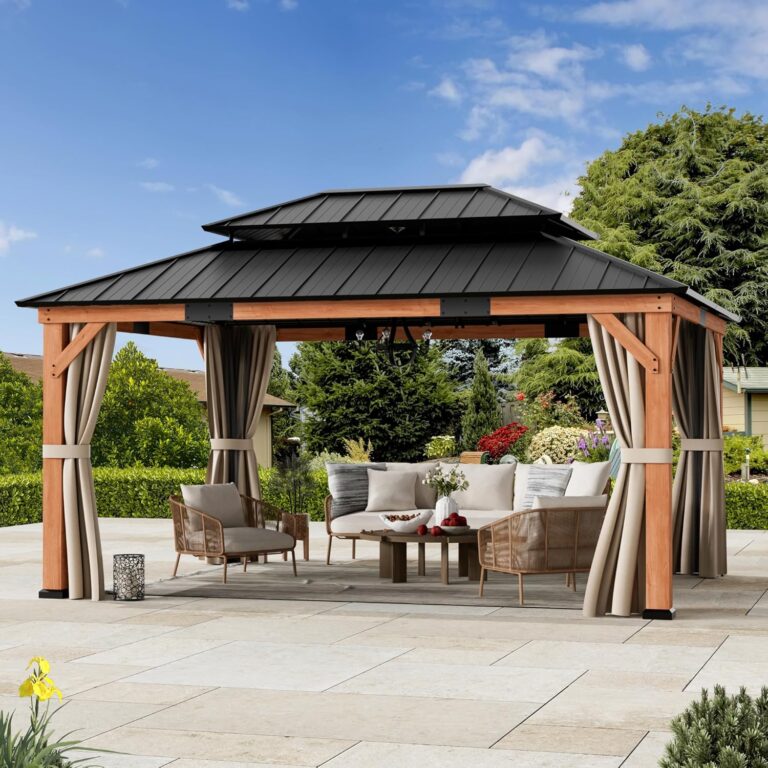 Image 1 of best cedar wood gazebo