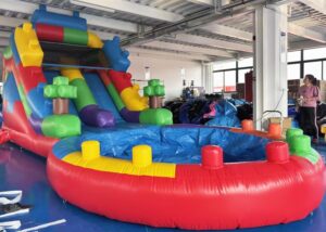 Image 1 of best commercial inflatable water slide