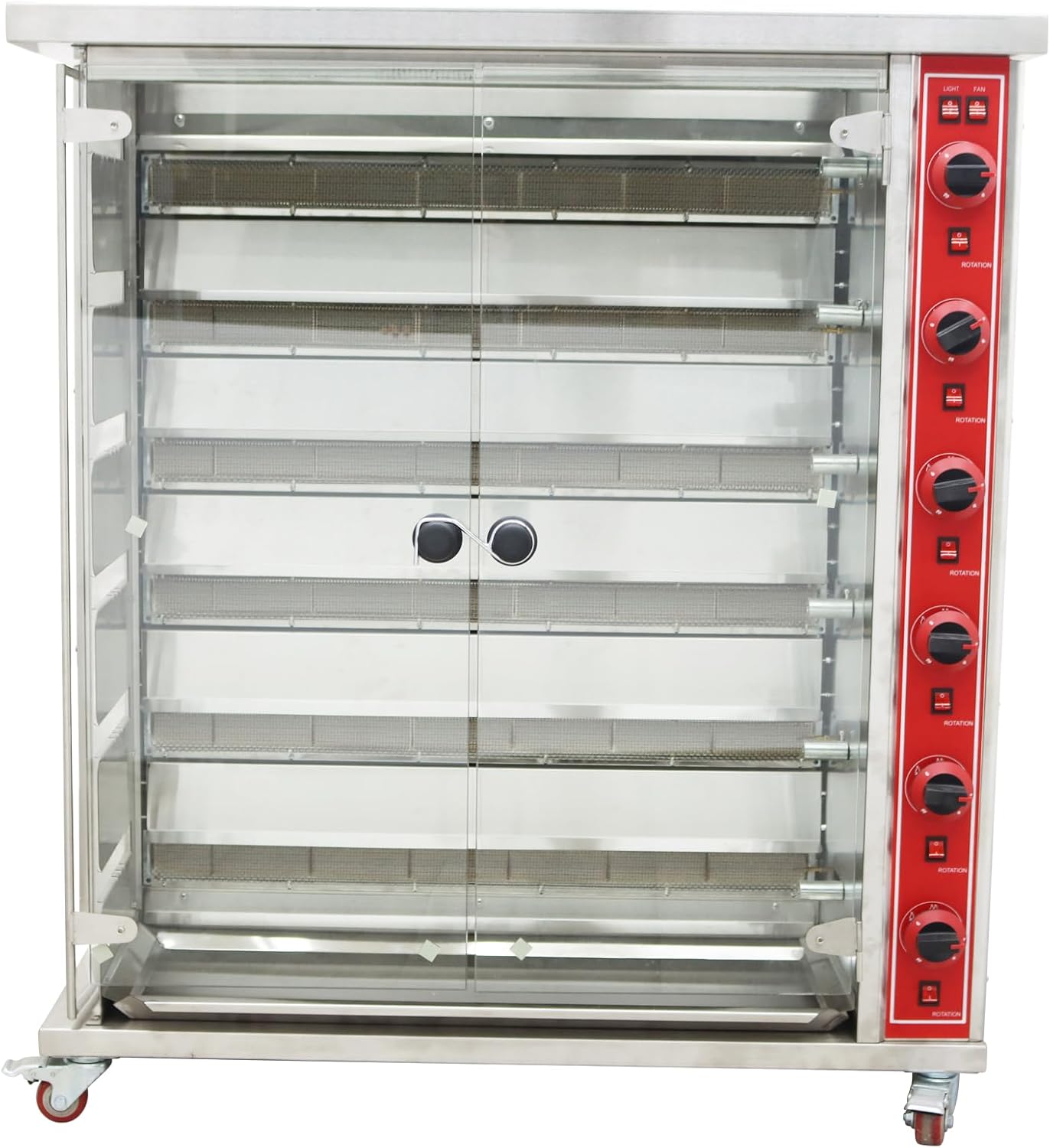best commercial rotisserie oven,commercial rotisserie worth buying,best rotisserie for food truck,6 burner rotisserie pros cons,should I buy a commercial rotisserie,EQCOTWEA rotisserie honest unboxing and complete package contents