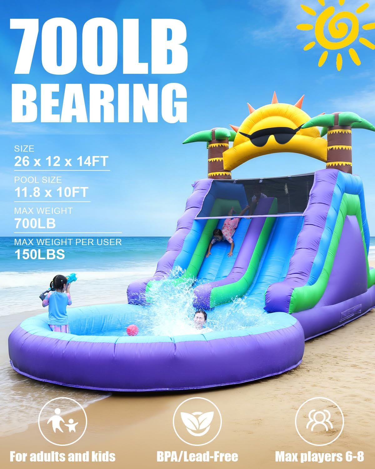 best commercial water slide for adults,inflatable water slide worth buying,heavy duty water slide pros cons,commercial inflatable slide for backyard,should I buy a giant water slide,best inflatable water slide for car unboxing and complete package contents