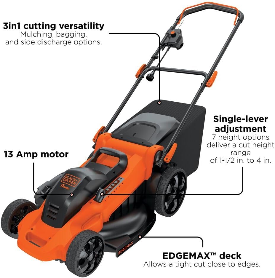 Best Corded Electric Lawn Mower: Honest Pros & Cons Analysis 2 best corded electric lawn mower,corded electric mower worth buying,Black+Decker MM2000 pros cons,corded vs cordless mower,best electric mower for small yard,should I buy a corded mower unboxing and complete package contents