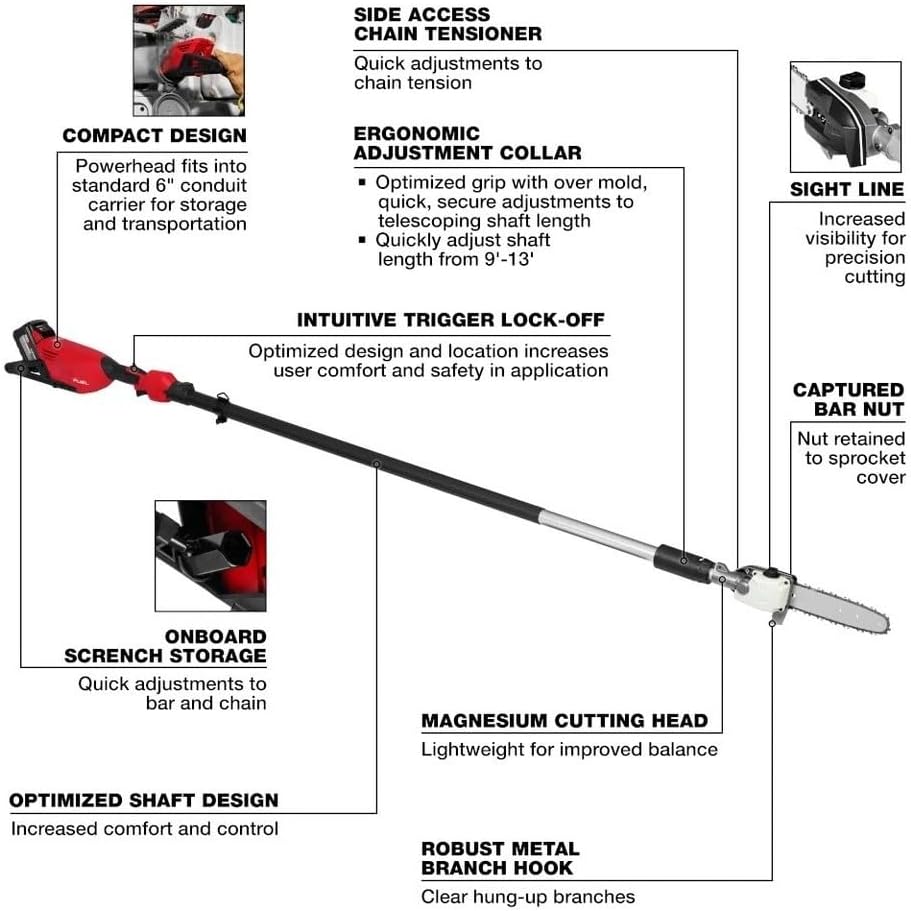 Step-by-step guide for best cordless telescoping pole saw,M18 FUEL pole saw worth it,cordless pole saw pros cons,best battery powered pole saw for trees,telescoping pole saw vs gas,how to choose a pole saw for yard - complete tutorial