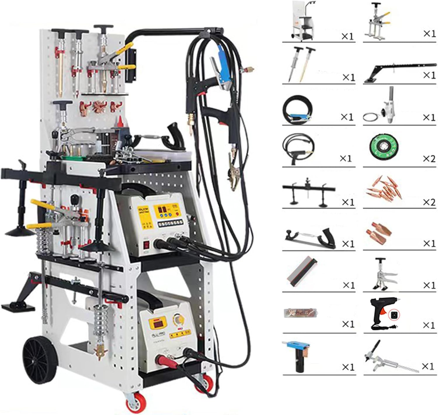 best dent pulling machine for cars,dent puller worth buying,dent puller pros and cons,stud welder for auto body,dent puller vs alternatives,should I buy a dent pulling machine unboxing and complete package contents
