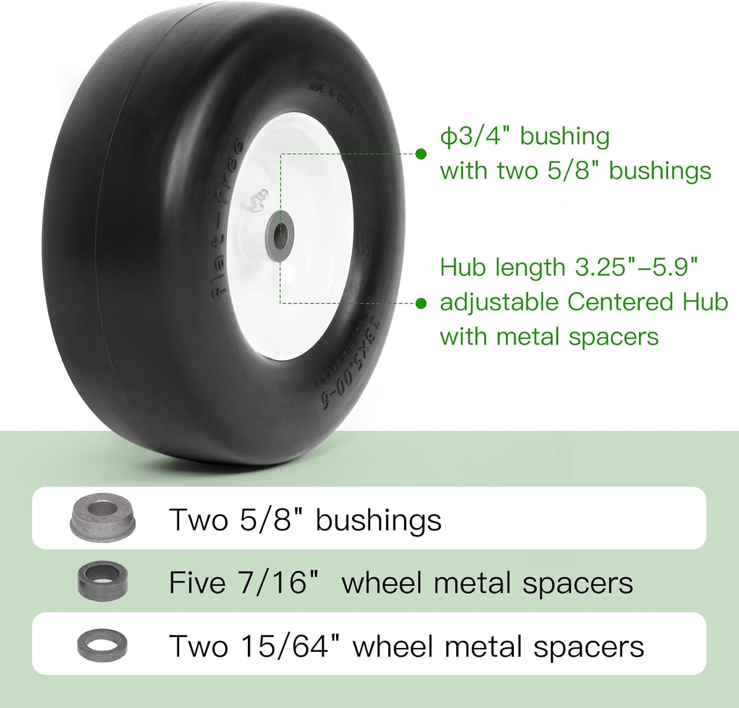 Best Flat Free Lawn Mower Tires: Our Hands-On Experience & Verdict 4 best flat free lawn mower tires,flat free mower tires worth buying,should I buy solid mower tires,flat free vs pneumatic tires,13x5-6 mower tire pros cons,tonchean flat free tires honest performance testing and real-world results