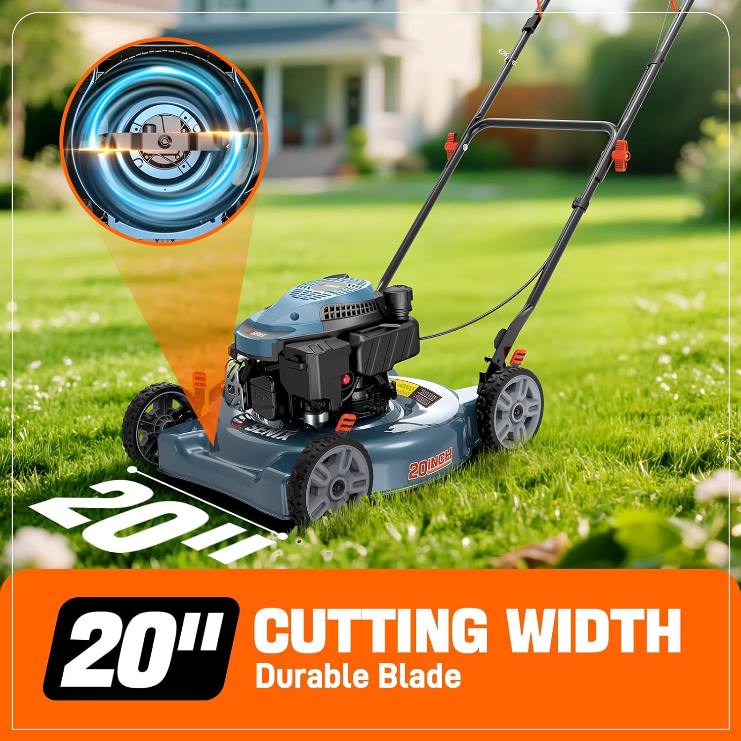 Best Gas Lawn Mower for Yard: Honest Pros & Cons Analysis 2 best gas lawn mower for yard,should I buy a Senix lawn mower,Senix 144cc mower worth buying,Senix LSPG-L5 pros cons,best 20-inch push mower,gas mower for rugged terrain unboxing and complete package contents