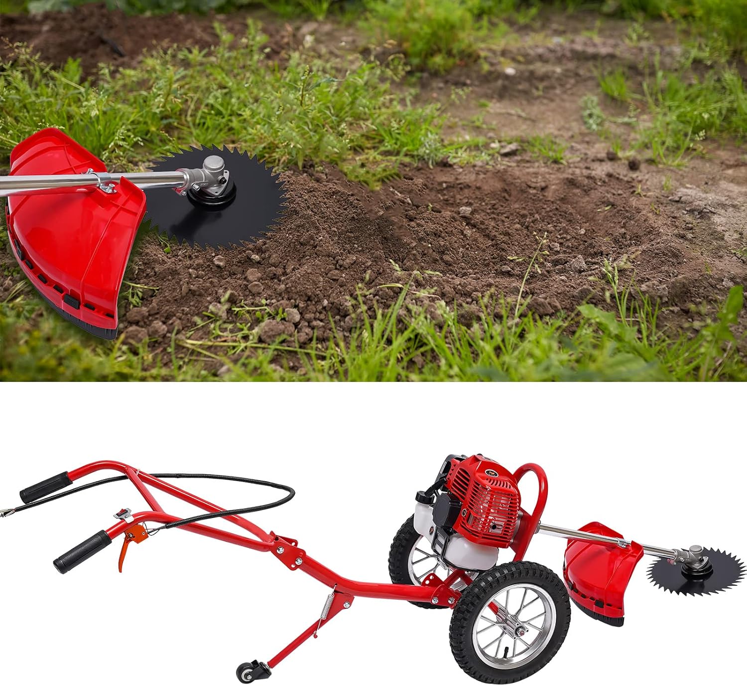 Step-by-step guide for best gas powered brush cutter,brush cutter worth buying,gas brush cutter pros cons,best 2-in-1 lawn mower,49cc brush cutter for yard,should I buy a walk behind weed wacker - complete tutorial