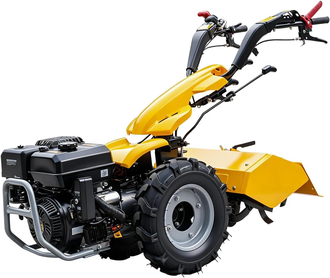Image 1 of best gas powered rear tine tiller