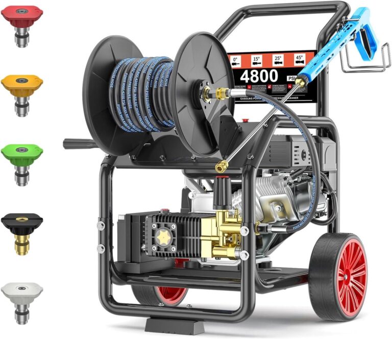 Image 1 of best gas pressure washer with hose reel