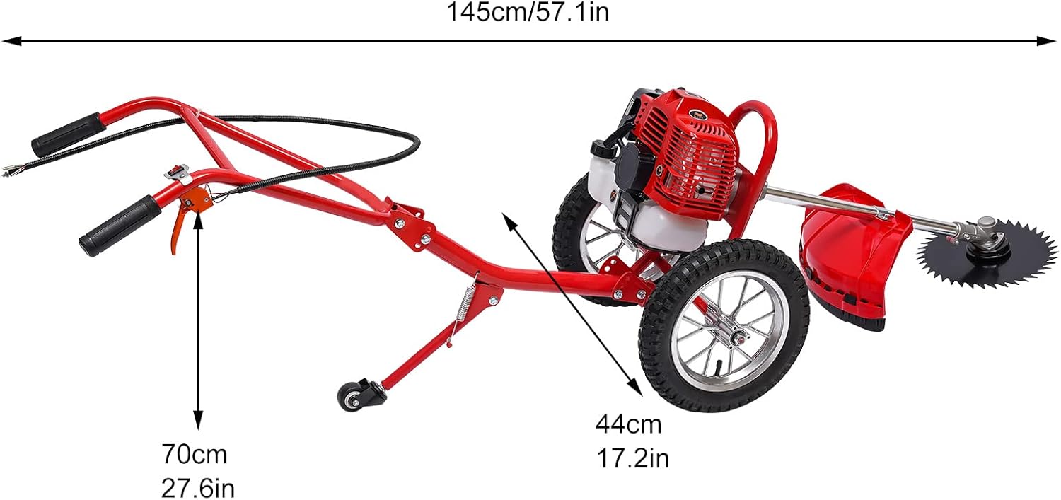 Best Gas Walk Behind Brush Cutter: Our Honest Hands-On Experience 2 best gas walk behind brush cutter,gas walk behind brush cutter worth buying,walk behind brush cutter pros cons,CheriMuMu brush cutter honest,best brush mower for yard,should I buy a gas brush cutter unboxing and complete package contents
