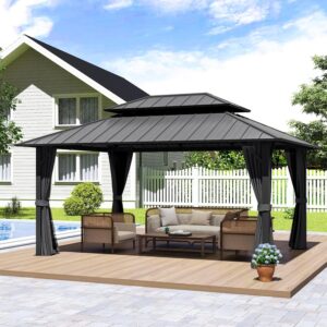 Image 1 of best hardtop gazebo aluminum