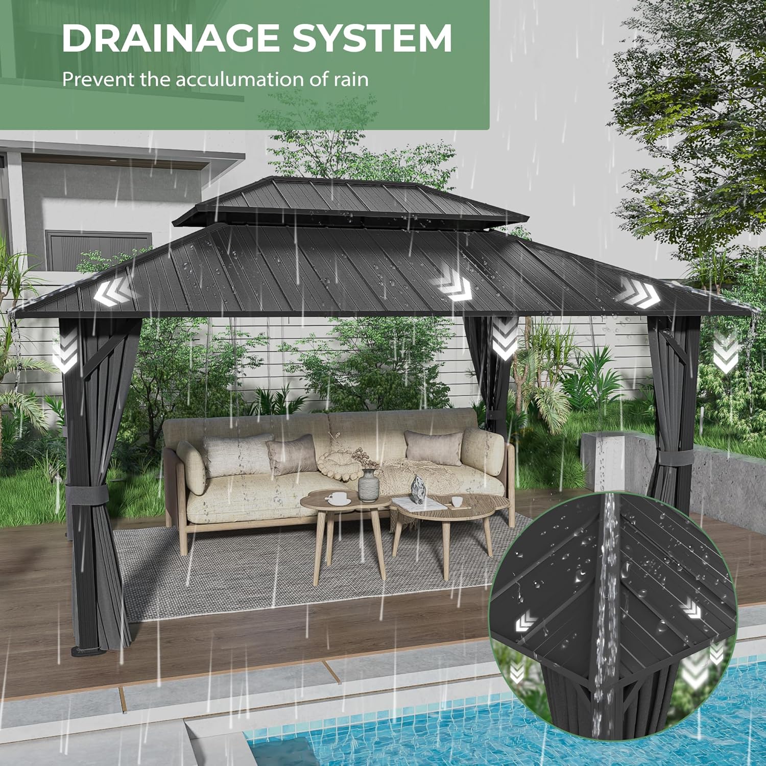 best hardtop gazebo aluminum,should I buy a hardtop gazebo,hardtop vs soft top gazebo pros cons,aluminum gazebo worth buying,best gazebo for backyard patio,LUXIJOY hardtop gazebo honest performance testing and real-world results