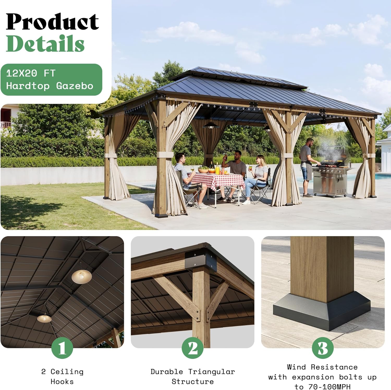 Step-by-step guide for best hardtop gazebo for backyard,should I buy a hardtop gazebo,AMERLIFE gazebo pros cons,hardtop gazebo vs soft top,best outdoor pavilion for patio,heavy duty gazebo worth buying - complete tutorial