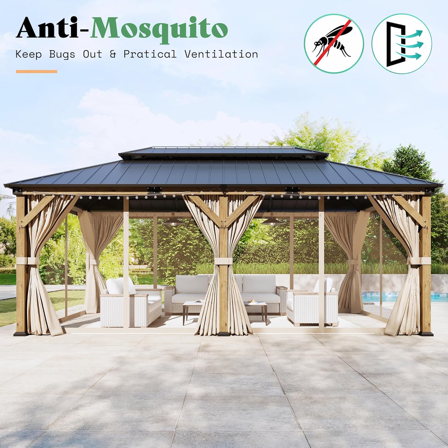 best hardtop gazebo for backyard,should I buy a hardtop gazebo,AMERLIFE gazebo pros cons,hardtop gazebo vs soft top,best outdoor pavilion for patio,heavy duty gazebo worth buying performance testing and real-world results