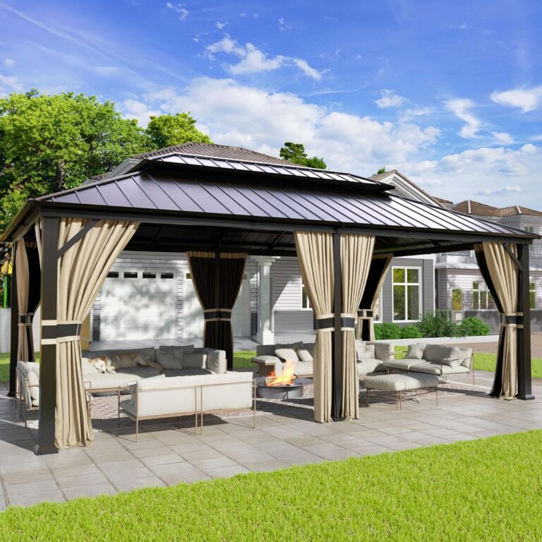 Image 1 of best hardtop gazebo for patio