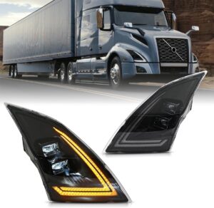Image 1 of best headlights for Volvo VNL VNR