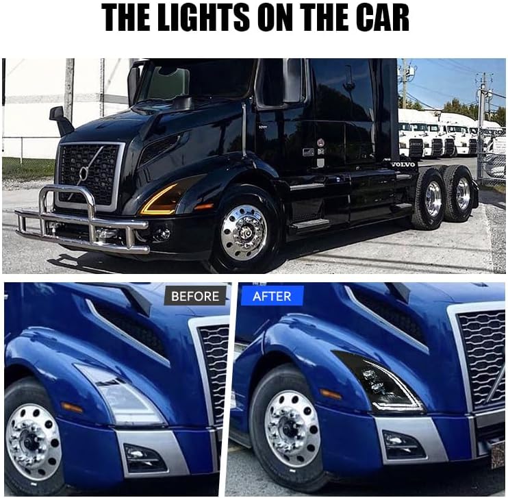 best headlights for Volvo VNL VNR,should I buy Oahiem headlights,Volvo VNL headlights pros cons,Oahiem headlights worth buying,best LED headlights for Volvo trucks,Volvo VNL vs VNR headlight compatibility unboxing and complete package contents