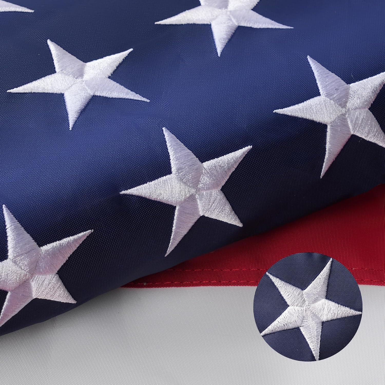 Image 1 of best heavy duty american flag