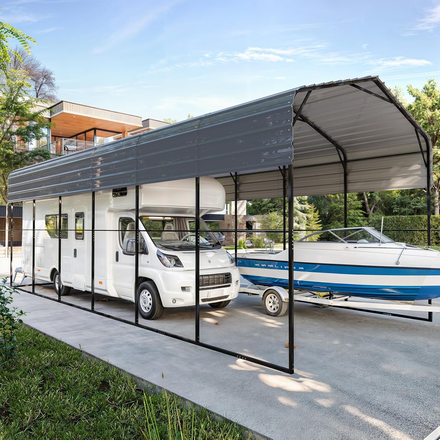 Image 1 of best heavy duty carport for RV