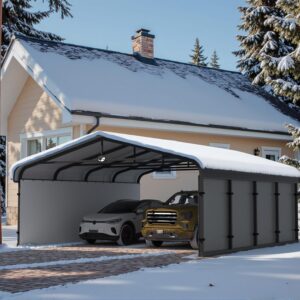 Image 1 of best heavy duty carport with metal roof