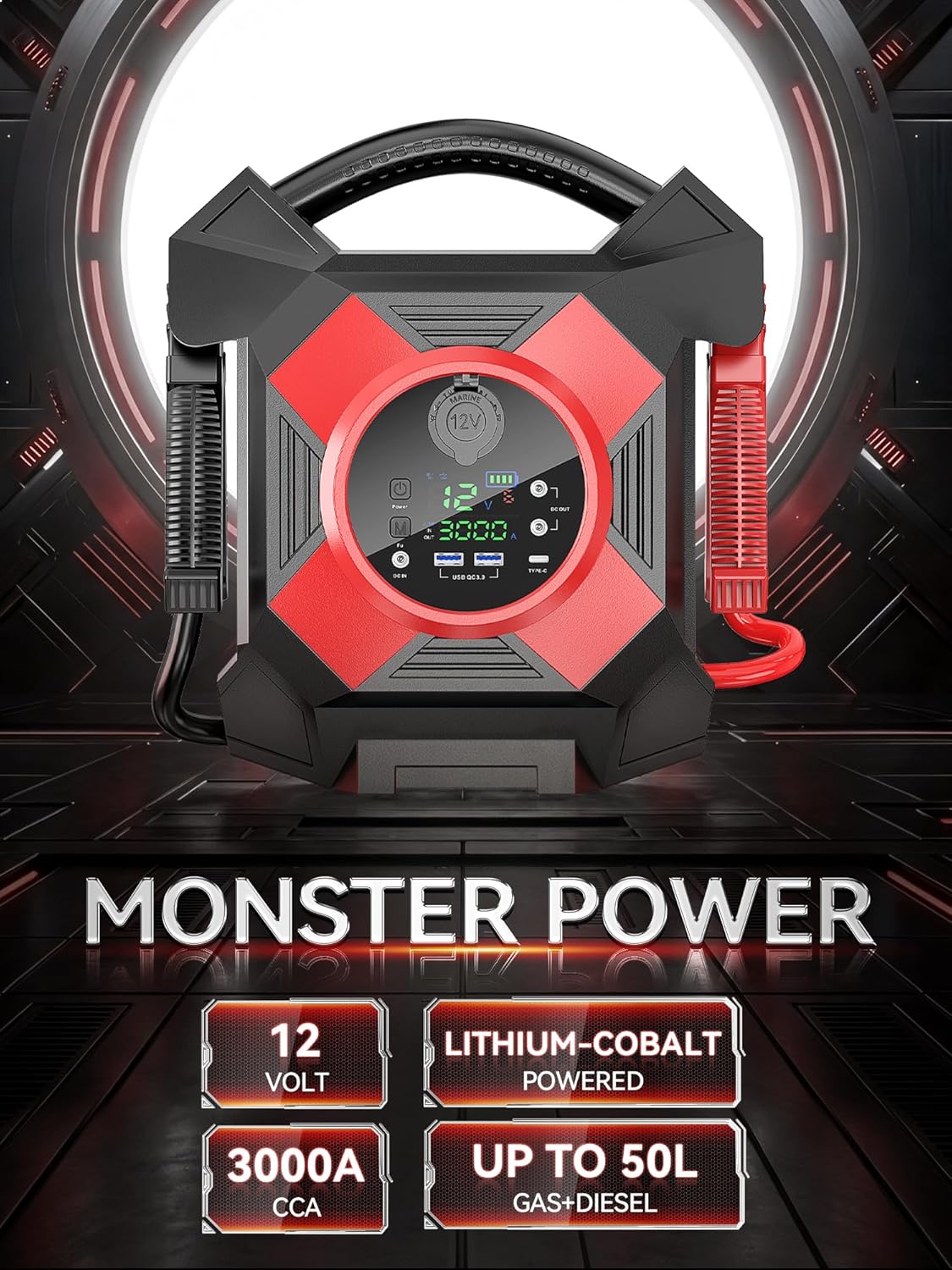 best heavy duty jump starter,heavy duty jump starter worth buying,best jump starter for semi truck,ODUKAKO DM1264 pros cons,should I buy a commercial jump starter,heavy duty jump starter for diesel engines unboxing and complete package contents