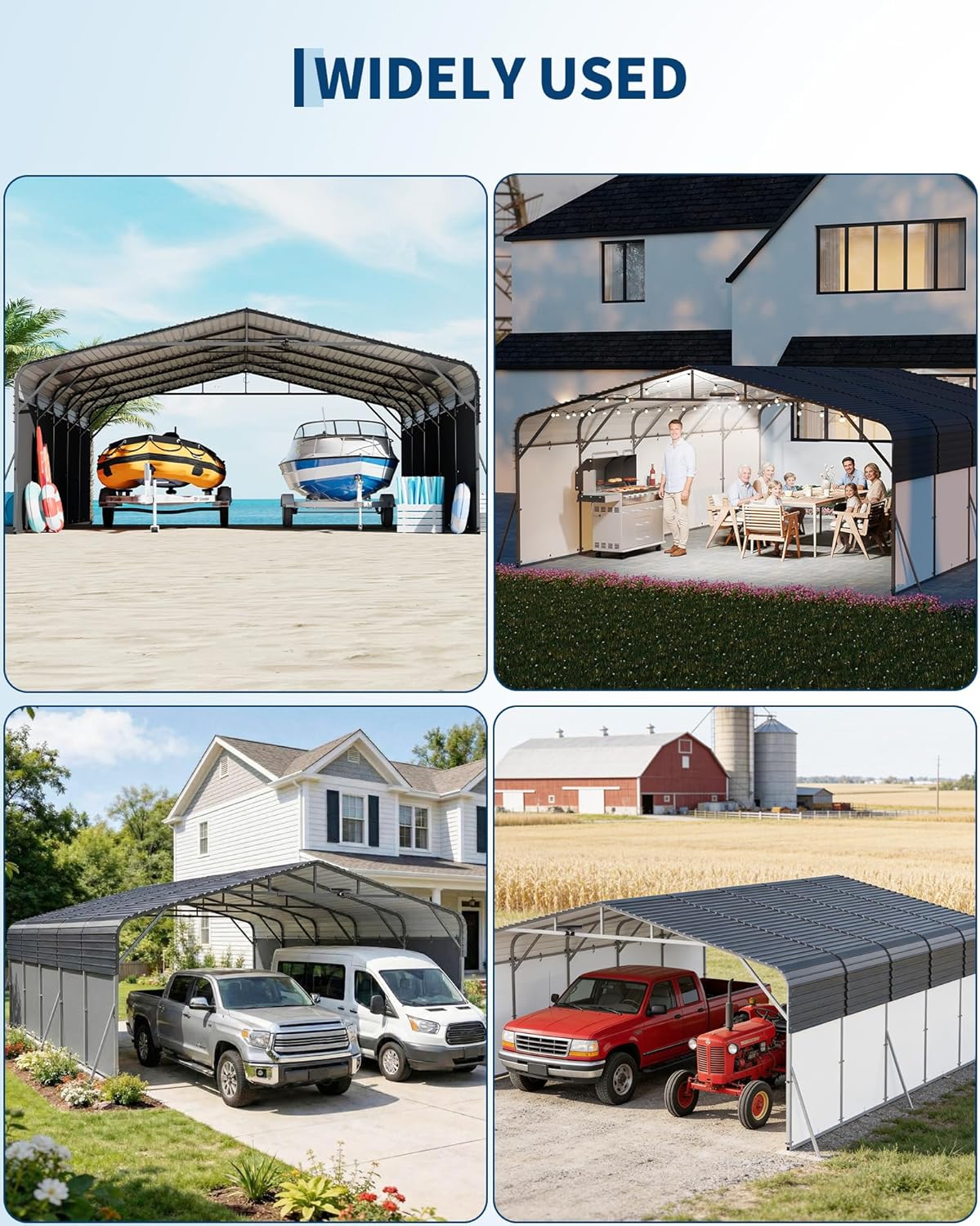 best heavy duty metal carport,should I buy a metal carport,heavy duty carport vs canopy,outdoor carport pros and cons,best carport for trucks worth buying,garvee carport honest assessment unboxing and complete package contents