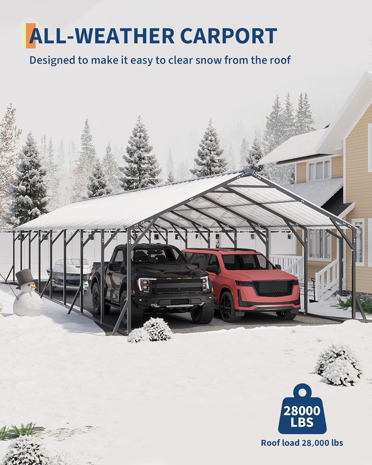best heavy duty metal carport, GarveeLife carport pros cons, should I buy a metal carport, heavy duty carport vs garage, metal carport worth buying, best carport for pickup trucks unboxing and complete package contents