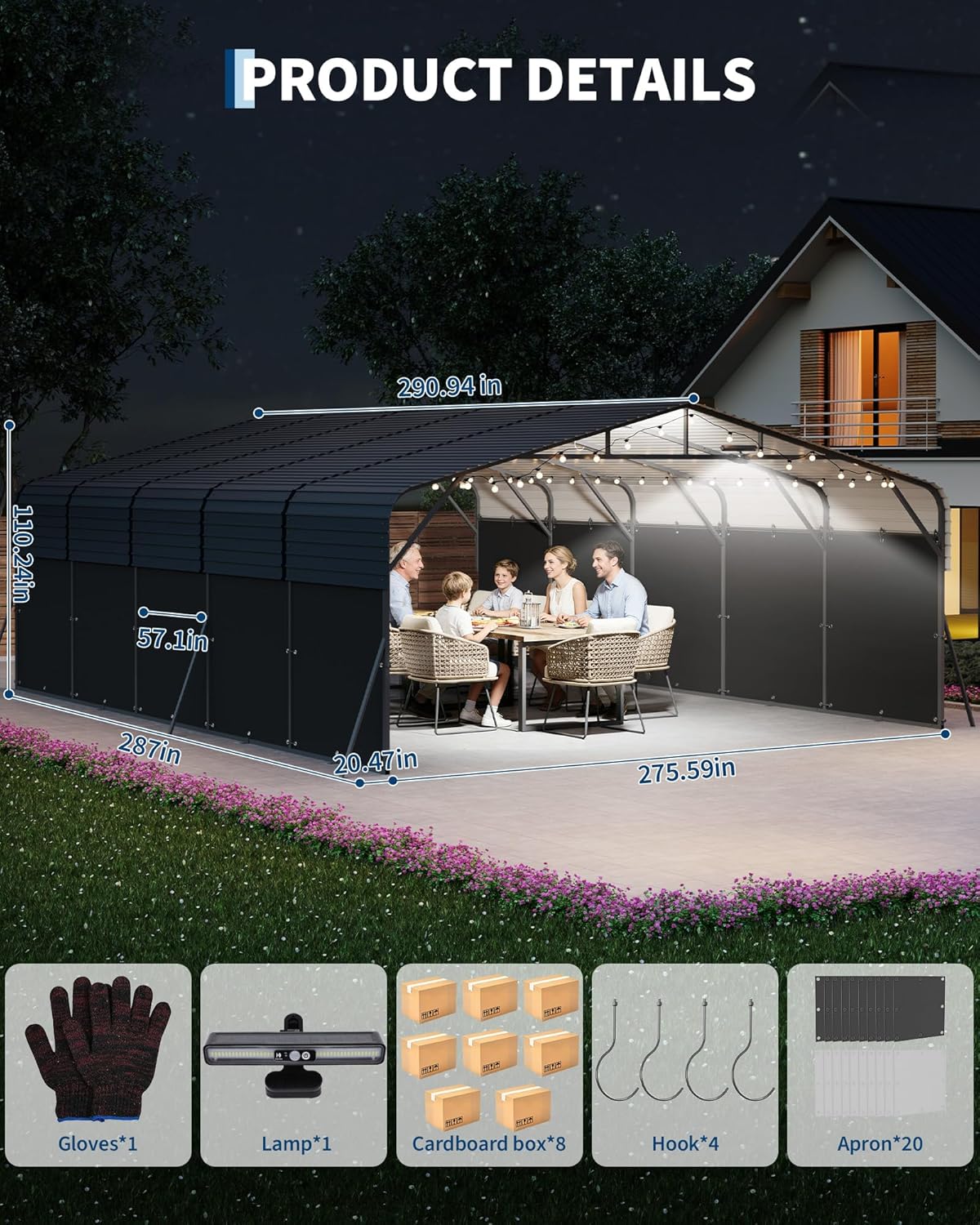 Step-by-step guide for best heavy duty metal carport,should I buy a metal carport,heavy duty carport vs canopy,outdoor carport pros and cons,best carport for trucks worth buying,garvee carport honest assessment - complete tutorial