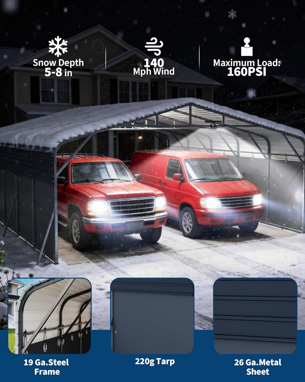 best heavy duty metal carport,should I buy a metal carport,heavy duty carport vs canopy,outdoor carport pros and cons,best carport for trucks worth worth buying,garvee carport honest assessment performance testing and real-world results