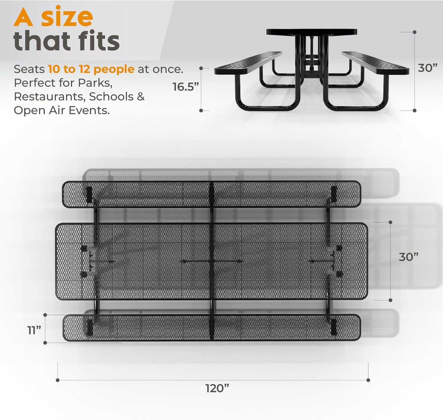 best heavy duty metal picnic table,should i buy an ada compliant picnic table,heavy duty picnic table pros cons,outtans picnic table vs others,best picnic table for parks,heavy duty metal picnic table worth buying unboxing and complete package contents