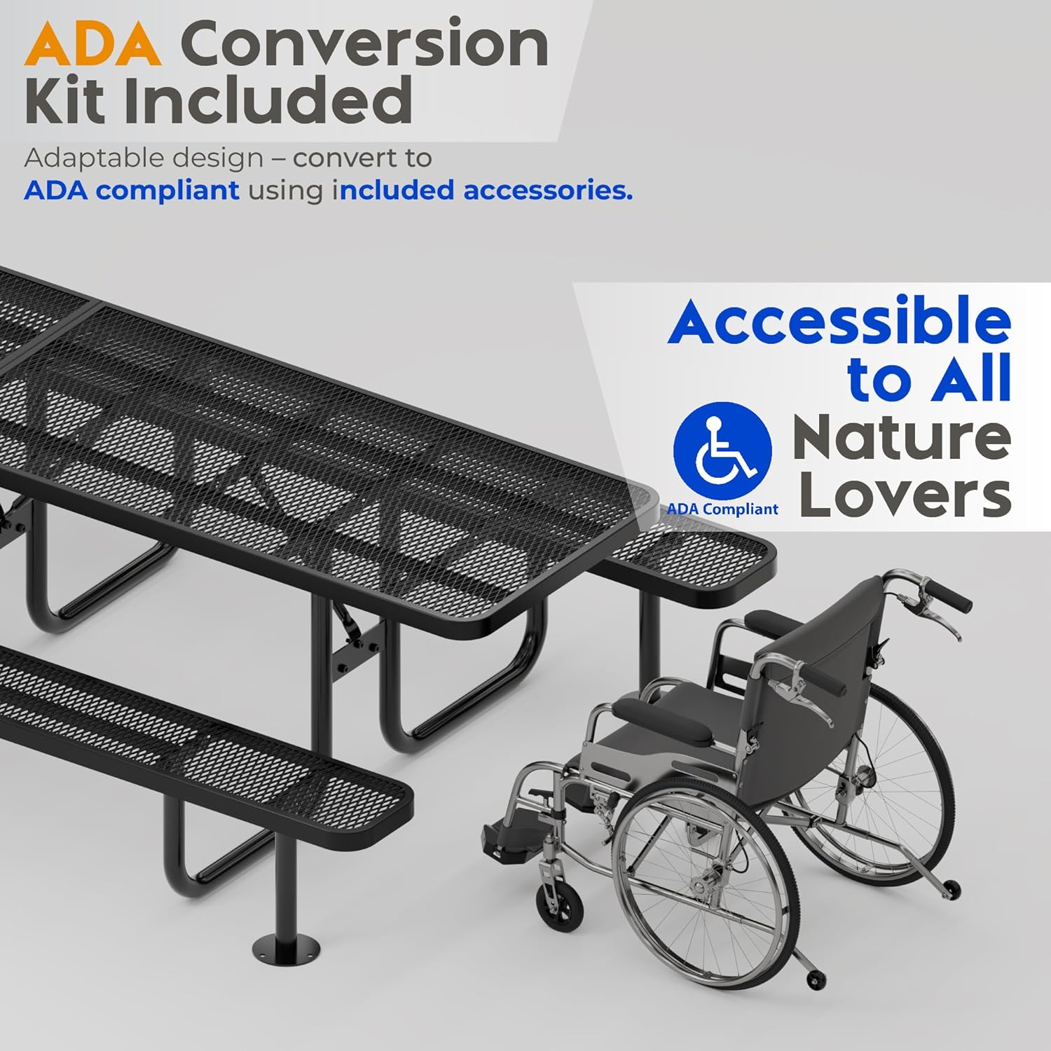 Step-by-step guide for best heavy duty metal picnic table,should i buy an ada compliant picnic table,heavy duty picnic table pros cons,outtans picnic table vs others,best picnic table for parks,heavy duty metal picnic table worth buying - complete tutorial