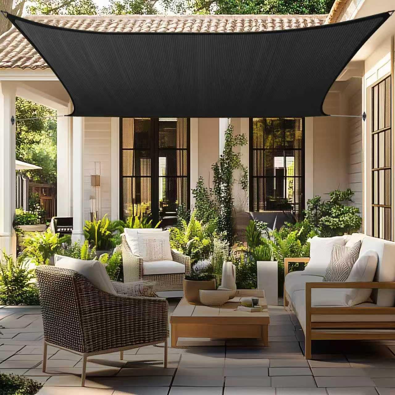 Image 1 of best heavy duty shade sail for carport